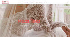 Desktop Screenshot of modateks.com.tr